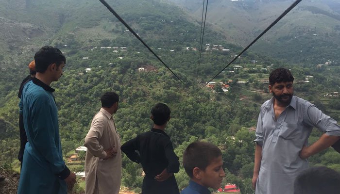 12 dead as cable car falls near Murree