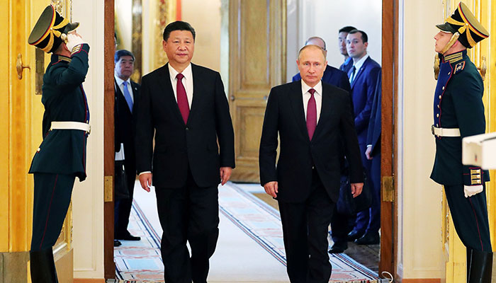 Putin and Xi talk trade, N.Korea at Kremlin