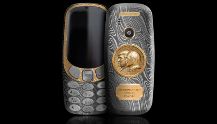 Make a political statement: Nokia 3310 Putin-Trump edition goes on sale