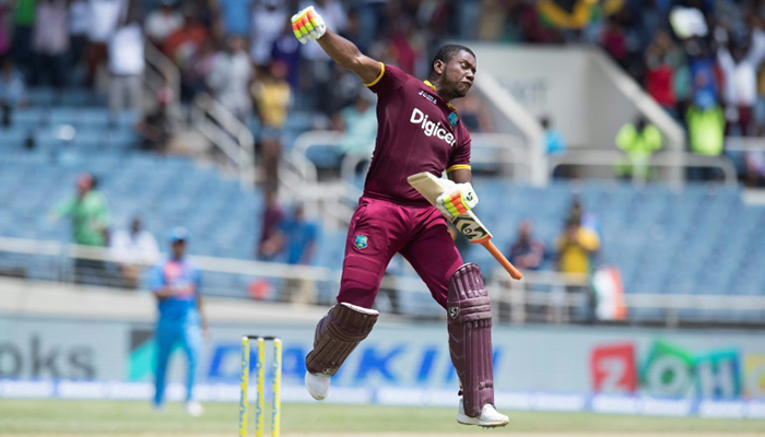 Lewis ton carries West Indies to thumping T20 win over India