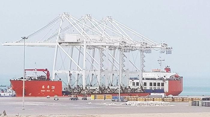 New cranes to be installed at Gwadar port New cranes to be installed at Gwadar port