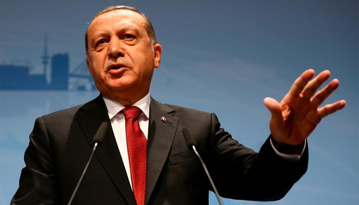 Erdogan says coup suspects should wear prison suits 'like Guantanamo'