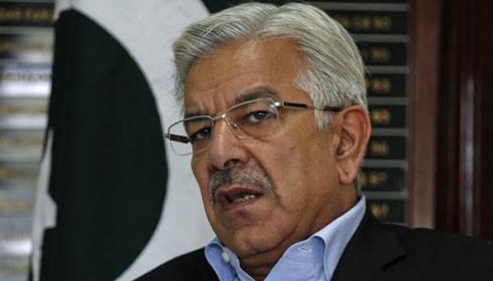 Khawaja Asif lashes out at those 'demanding PM's resignation' 