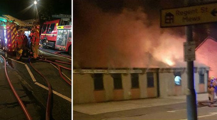 Manchester mosque damaged in suspected arson attack