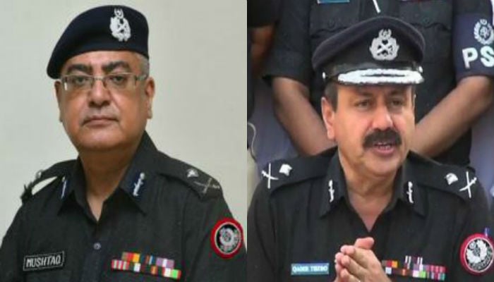 Shuffle in police dept: Mushtaq Mahar transferred, replaced by Ghulam Thebo