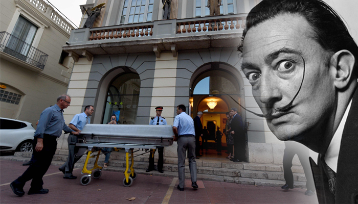 Dali exhumed to test if fortune teller is his daughter