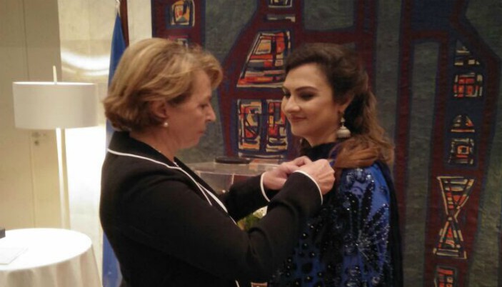 Marvi Memon awarded French National Order of Merit