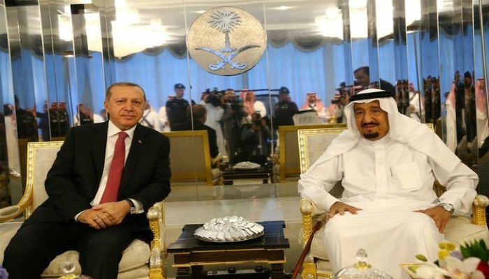 Erdogan kicks off Gulf crisis diplomacy with Saudi visit
