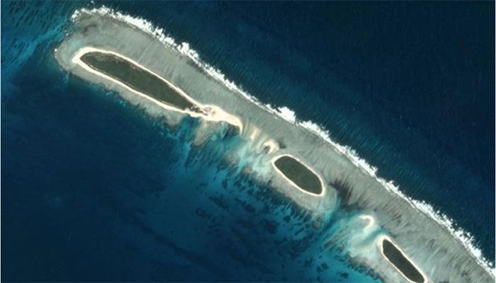 Now showing at a disputed South China Sea island not very near you