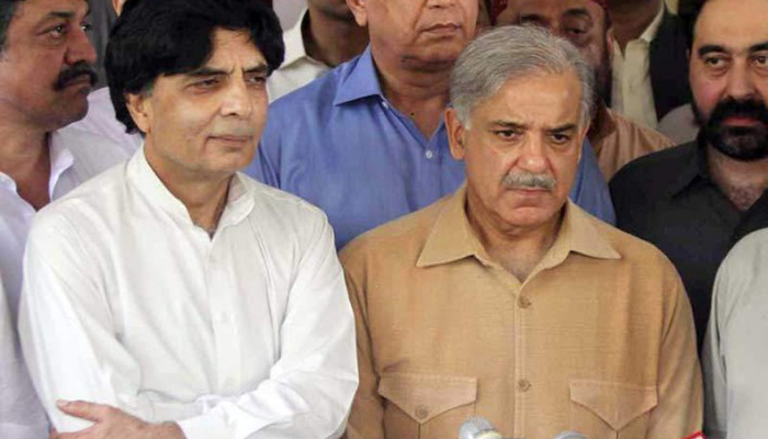 Shehbaz meets Nisar in appeasement effort