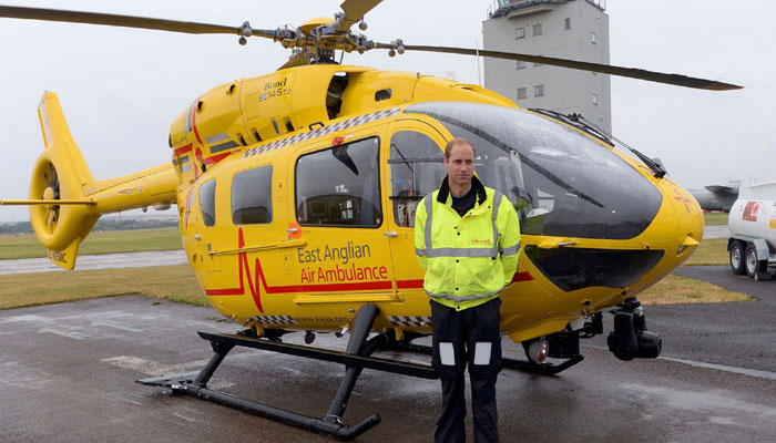 Prince William steps down from ambulance job to become full-time royal
