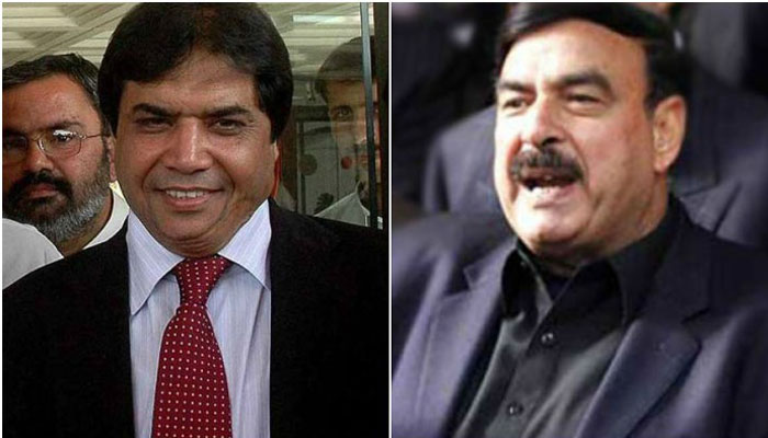 Sheikh Rasheed receives Hanif Abbasi's Rs10b defamation notice 