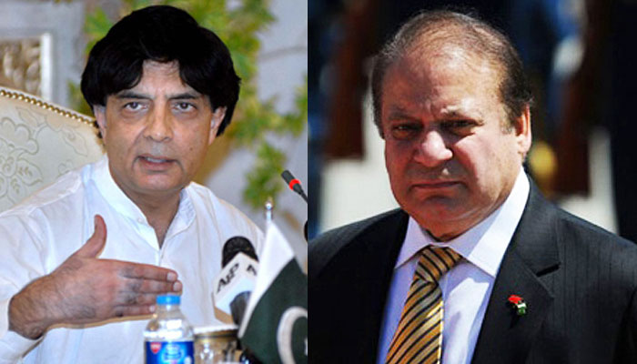 Image result for ch nisar and nawaz