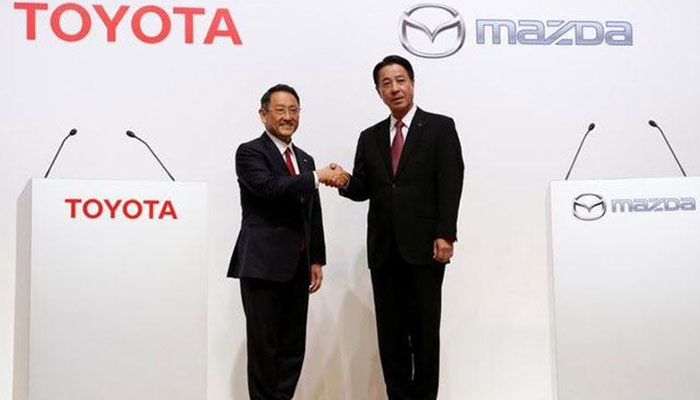 Toyota and Mazda link up to build $1.6 billion US plant, develop electric cars
