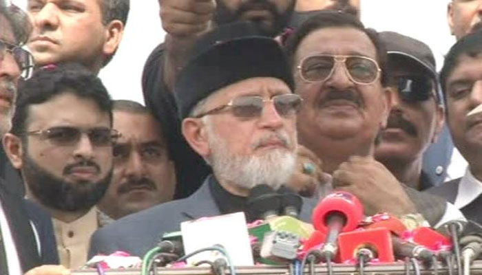 Dr Qadri lashes out at Nawaz, Shehbaz over Model Town killings