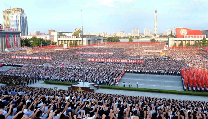 North Korea says nearly 3.5 million volunteer for People's Army as tensions rise