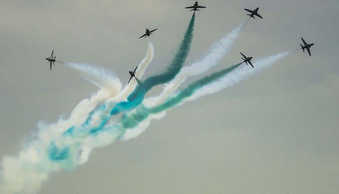 Air show marks Independence Day celebrations in Islamabad, Karachi