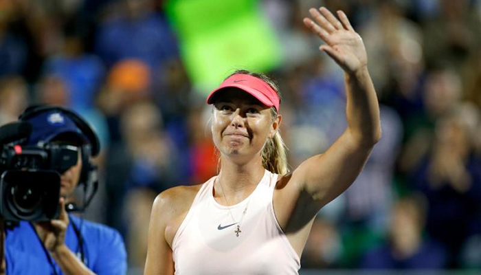 Sharapova withdraws from Cincinnati Open