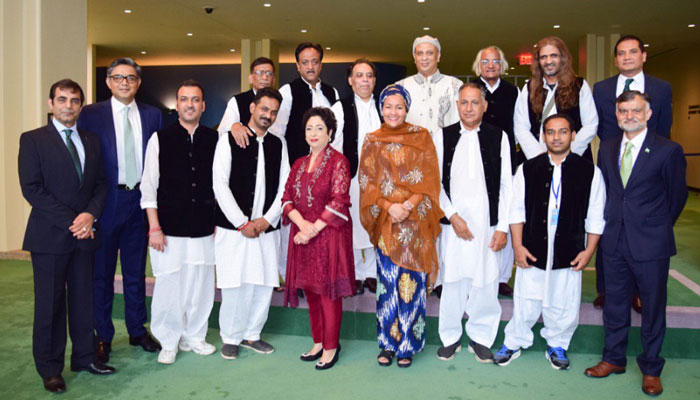 Pakistan’s Sachal Jazz Ensemble performs in UN General Assembly 