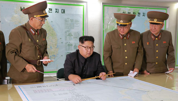 North Korea leader holds off on Guam missile plan