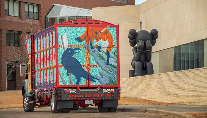 Driving ambition: Pakistani truck rolls into US art museums 
