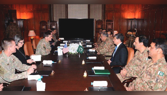 US CENTCOM commander meets COAS to discuss peace in Afghanistan