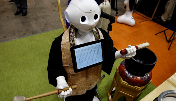 In Japan, robot-for-hire programed to perform Buddhist funeral rites