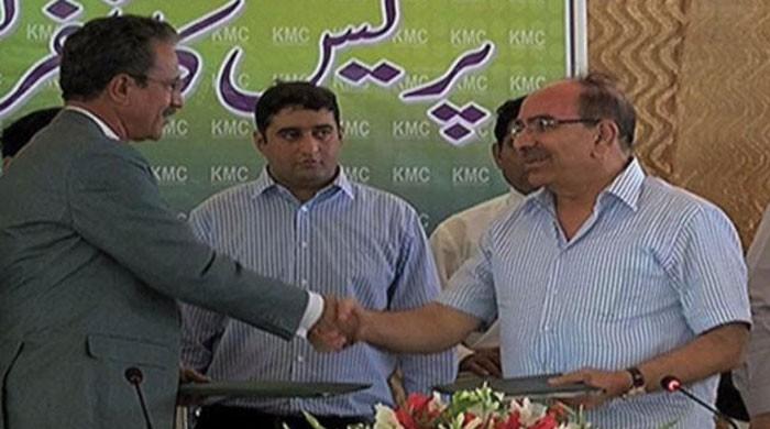 Bahria Town, KMC sign Rs10b garbage-lifting agreement