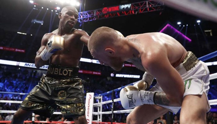 Mayweather stops fading McGregor with 10th round TKO