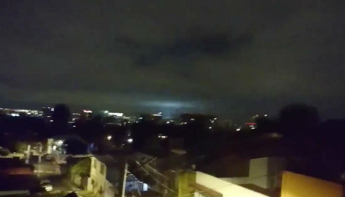 Mysterious flashes light up sky in Mexico after earthquake 