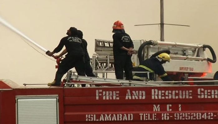 Fire in Islamabad's Red Zone doused