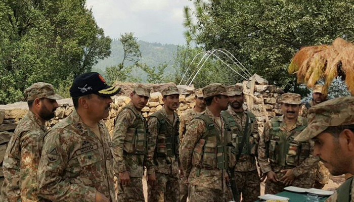 Four martyred in Indian firing along LoC