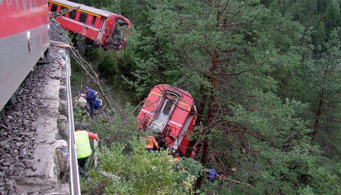 Several injured in Switzerland train collision Several injured in Switzerland train collision