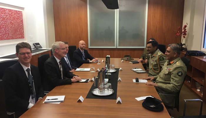 Army chief meets civil-military leadership in Australia