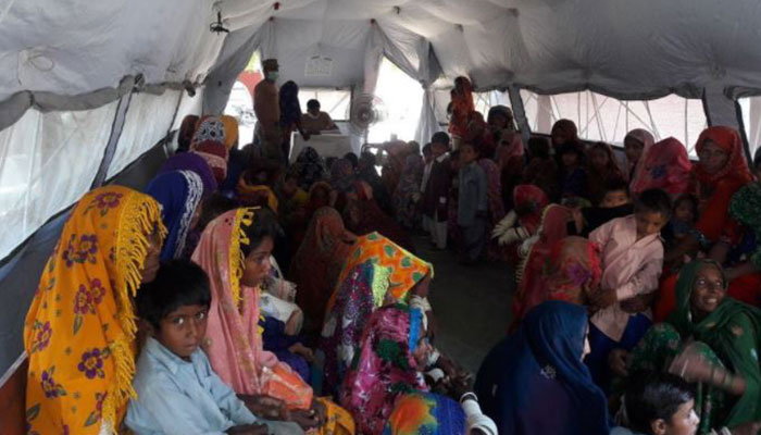 Army establishes medical camps in Thar 