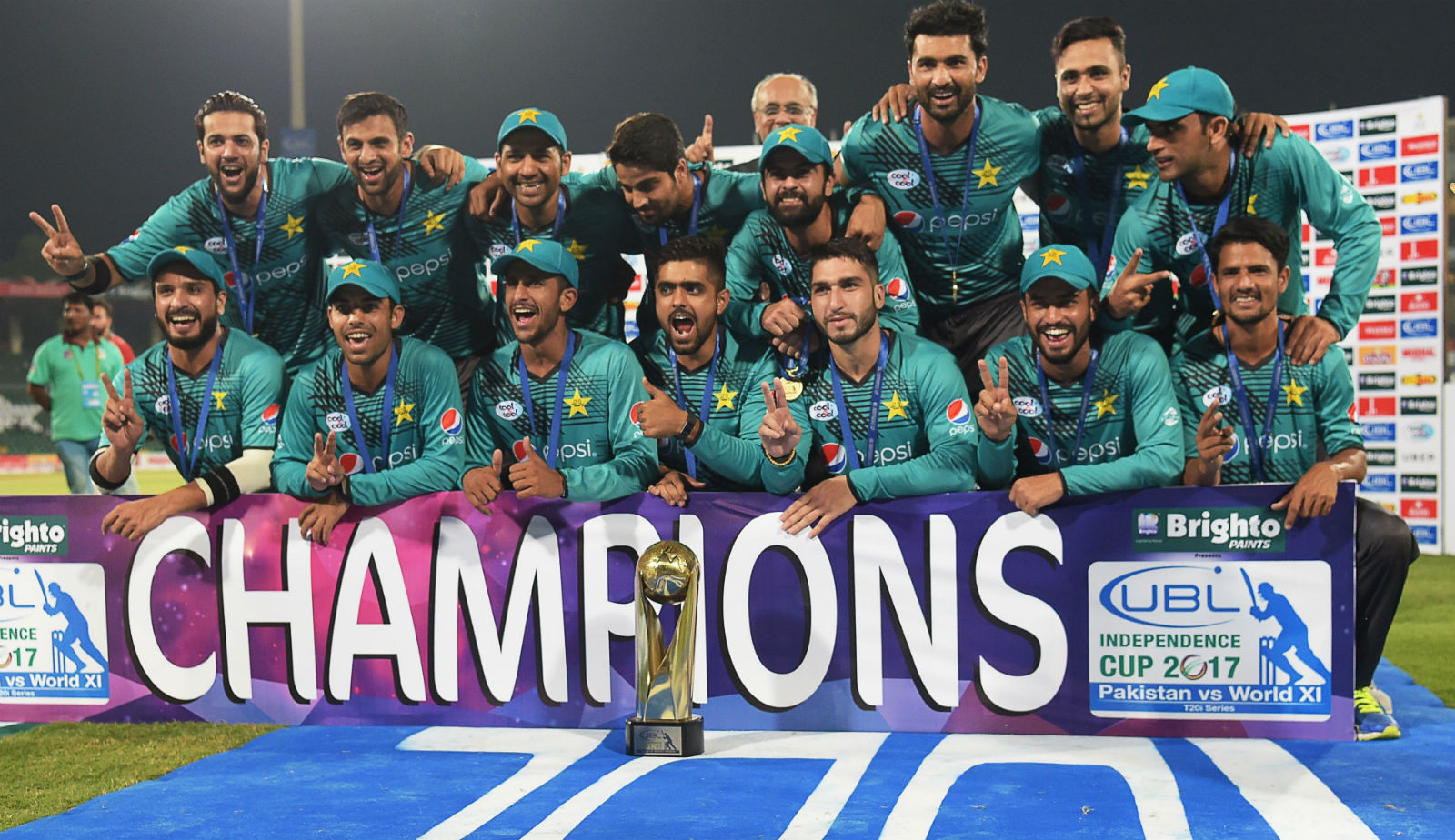 Slideshow: Pakistan vs World XI final 