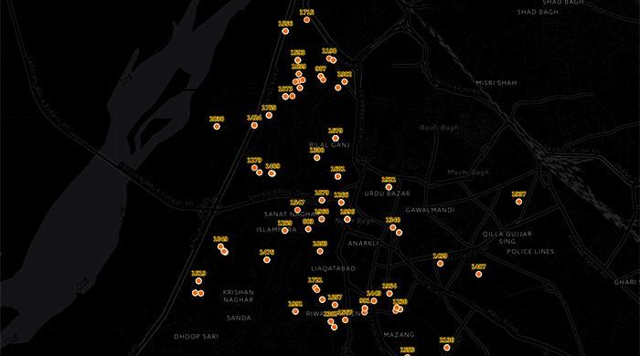 INTERACTIVE: Mapping the NA-120 constituency