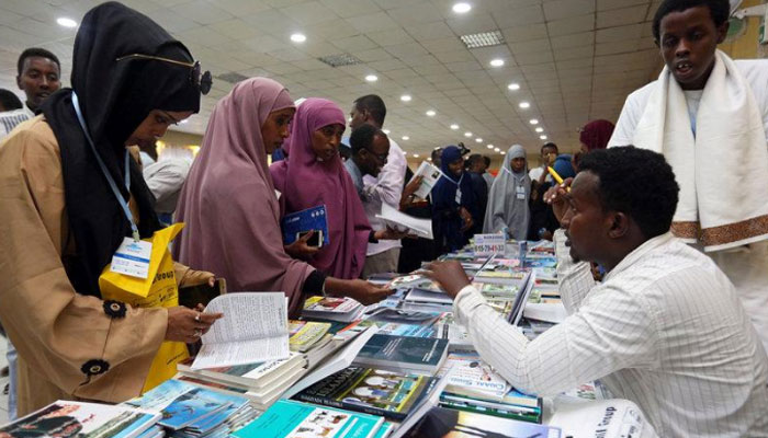 Somali book fair offers respite from bombs