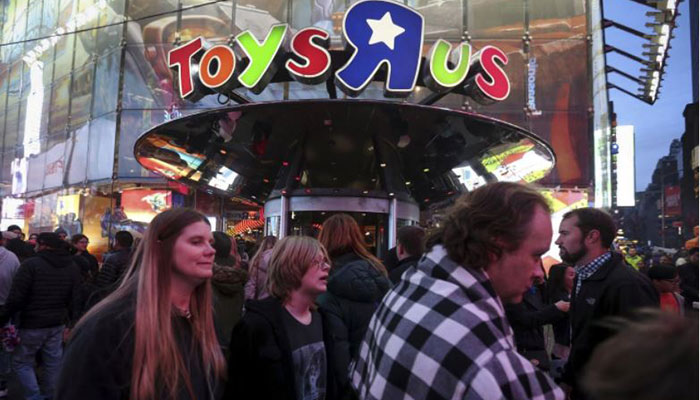 Toys 'R' Us files for bankruptcy protection