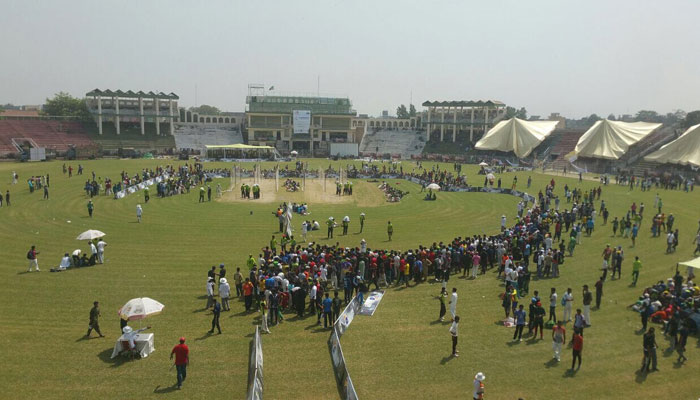 Qalandars reach Gujranwala in quest for cricketing talent