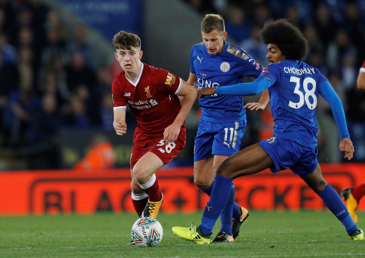 Liverpool knocked out of League Cup by Leicester
