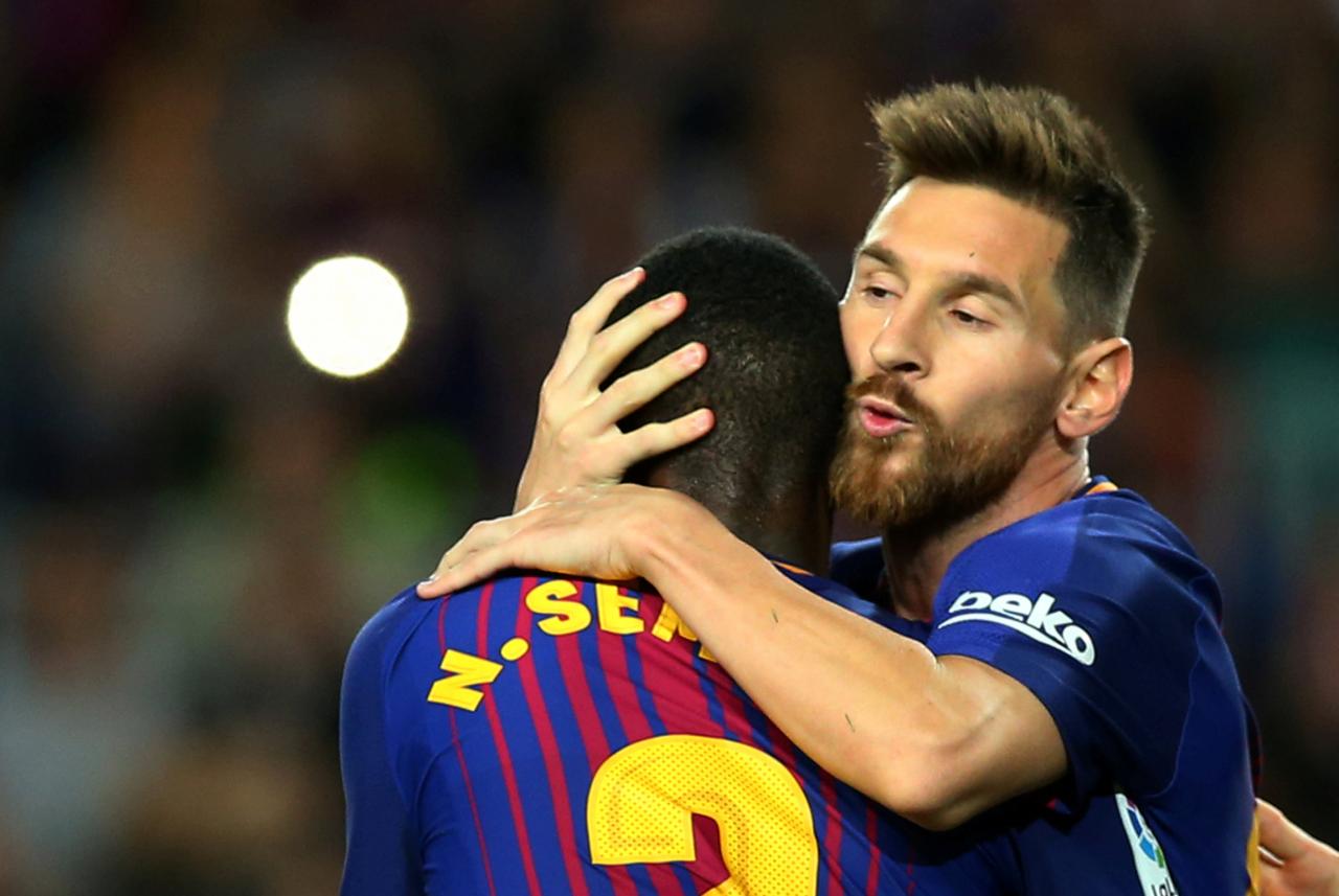 Magical Messi hits four as Barcelona thrash Eibar