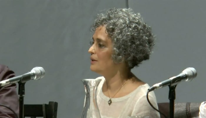 Arundhati Roy talks the darker side of shining India