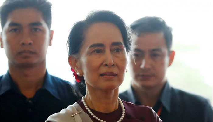 Myanmar's Suu Kyi denies going 'soft' on military