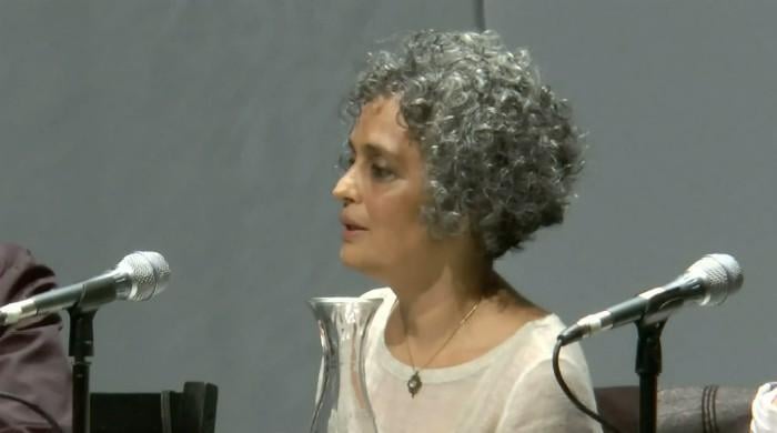 Arundhati Roy talks the darker side of shining India