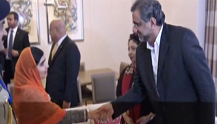 Malala meets PM Abbasi, seeks support to promote education in Pakistan