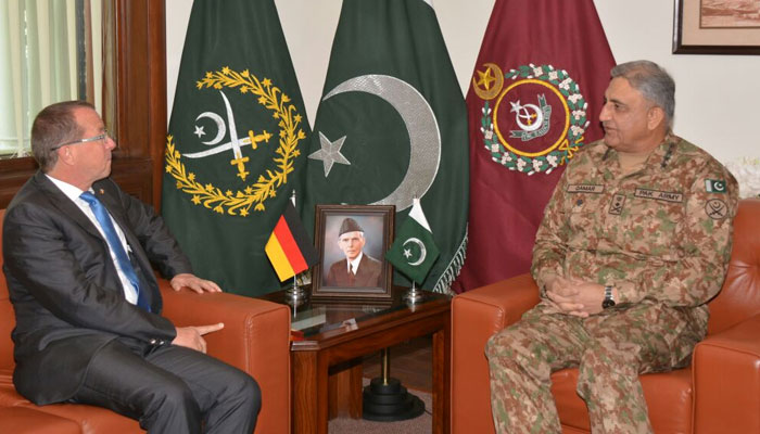 German envoy calls on COAS, discusses affairs of mutual interest