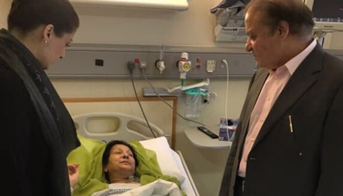 Kulsoom Nawaz discharged from hospital after successful surgery