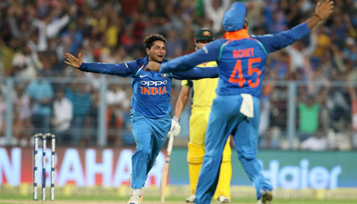 Yadav hat-trick gives India big win in 2nd ODI