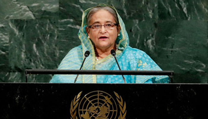 Bangladesh's PM at UN urges ‘safe zones’ for Myanmar’s Rohingya